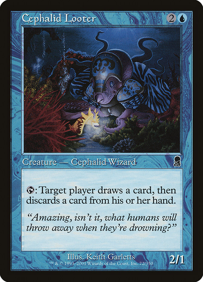 Cephalid Looter (Misprinted) [Odyssey] | The Gaming-Verse