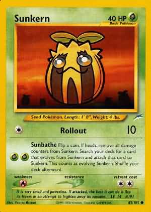 Sunkern (83/105) [Neo Destiny Unlimited] | The Gaming-Verse