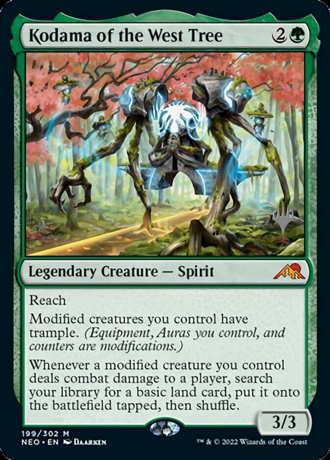 Kodama of the West Tree (Promo Pack) [Kamigawa: Neon Dynasty Promos] | The Gaming-Verse