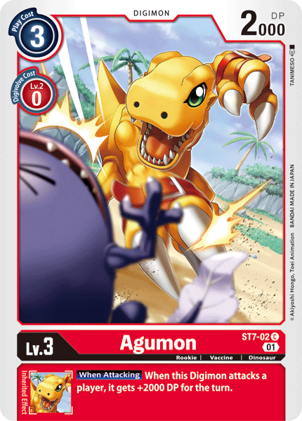 Agumon [ST7-02] [Starter Deck: Gallantmon] | The Gaming-Verse