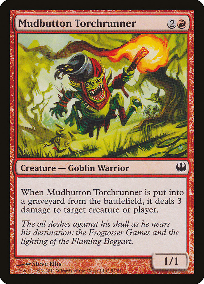 Mudbutton Torchrunner [Duel Decks: Knights vs. Dragons] | The Gaming-Verse