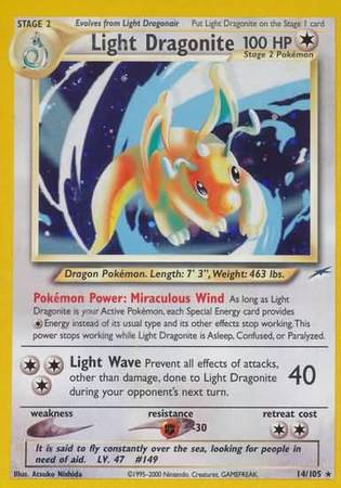 Light Dragonite (14/105) [Neo Destiny Unlimited] | The Gaming-Verse