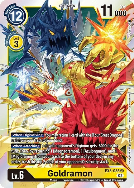 Goldramon [EX3-035] [Revision Pack Cards] | The Gaming-Verse