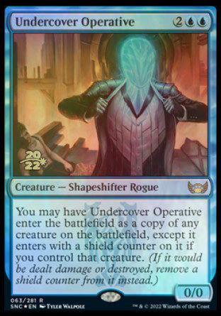 Undercover Operative [Streets of New Capenna Prerelease Promos] | The Gaming-Verse