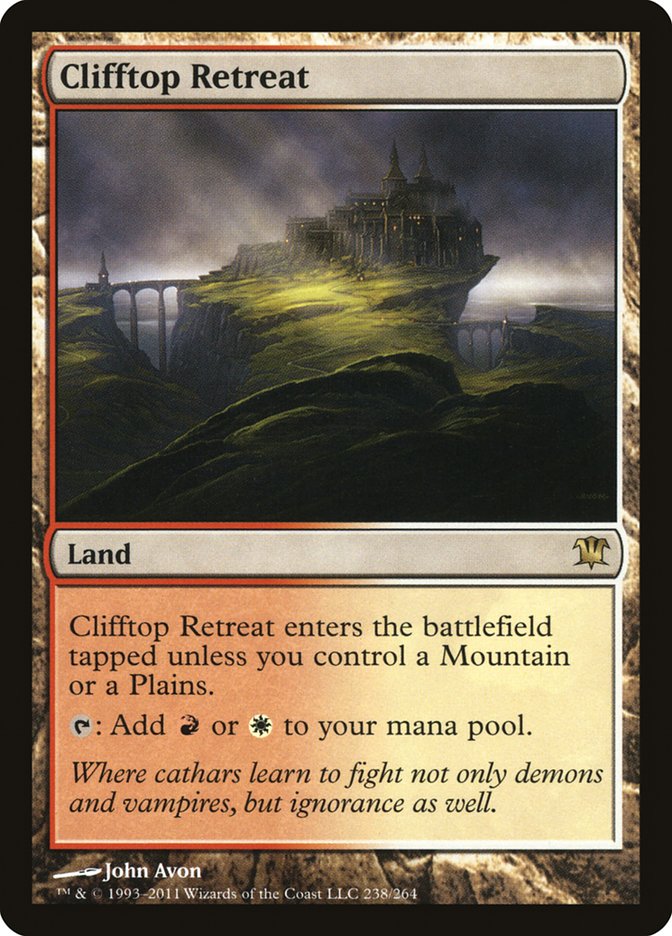 Clifftop Retreat [Innistrad] | The Gaming-Verse