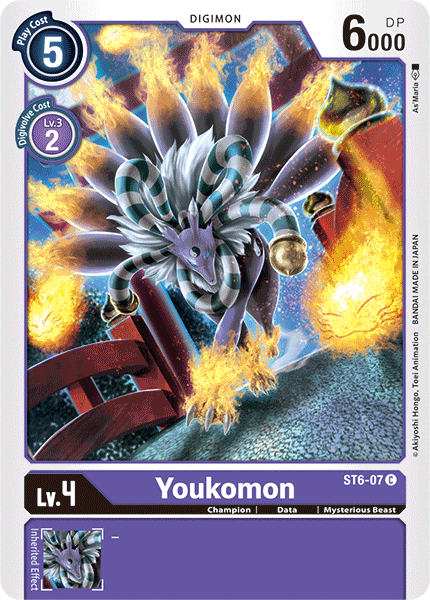 Youkomon [ST6-07] [Starter Deck: Venomous Violet] | The Gaming-Verse