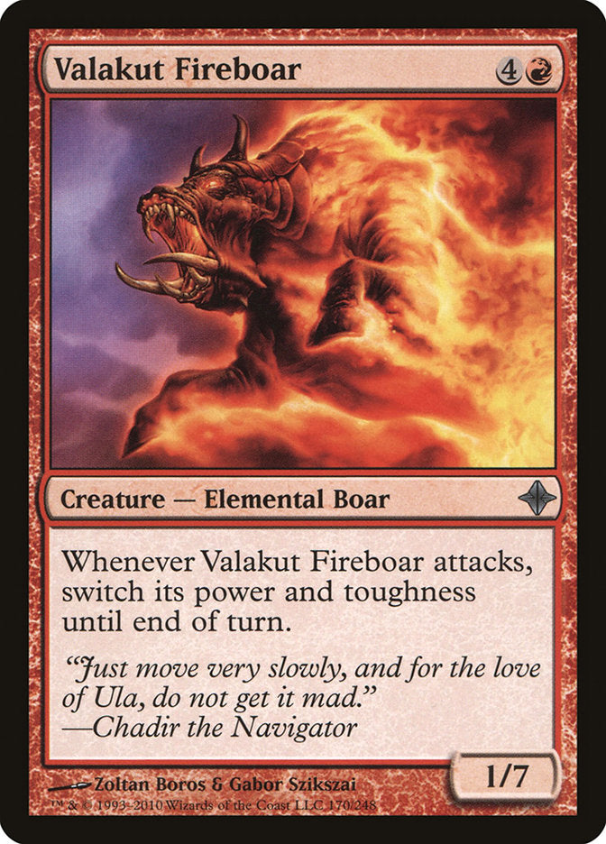 Valakut Fireboar [Rise of the Eldrazi] | The Gaming-Verse