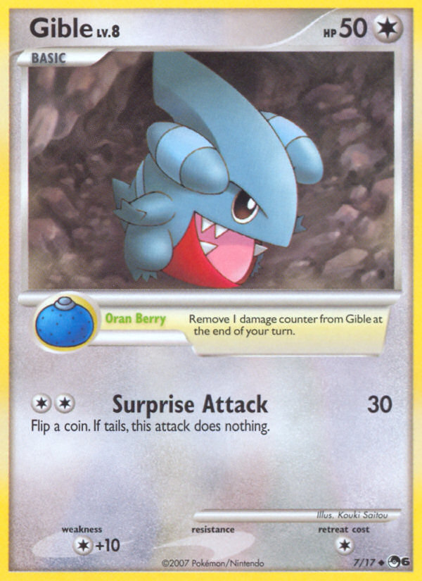 Gible (7/17) [POP Series 6] | The Gaming-Verse