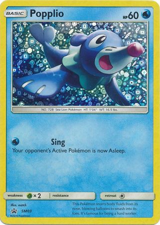 Popplio (SM03) (General Mills Promo) [Sun & Moon: Black Star Promos] | The Gaming-Verse