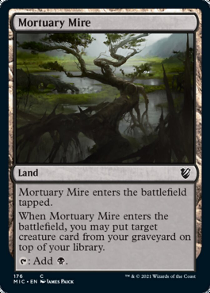 Mortuary Mire [Innistrad: Midnight Hunt Commander] | The Gaming-Verse