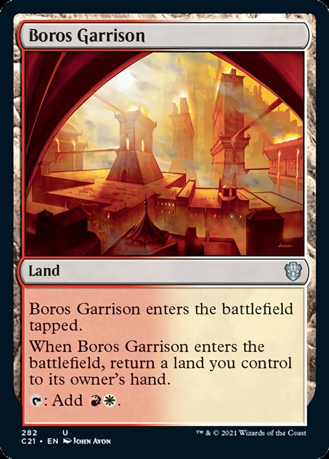 Boros Garrison [Commander 2021] | The Gaming-Verse