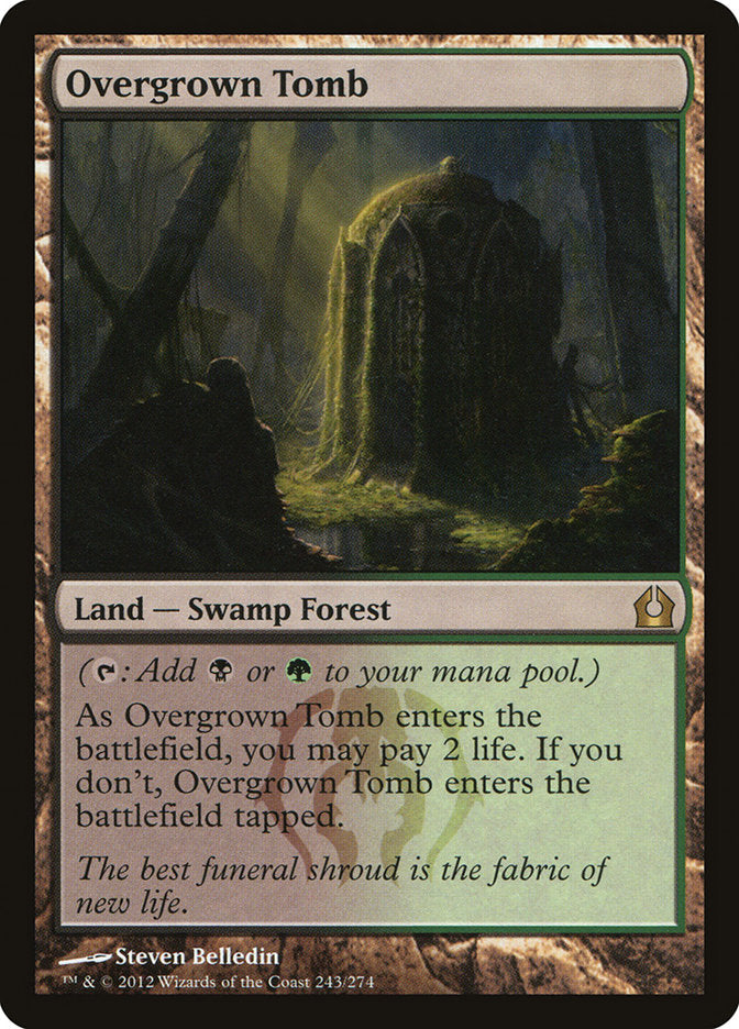 Overgrown Tomb [Return to Ravnica] | The Gaming-Verse