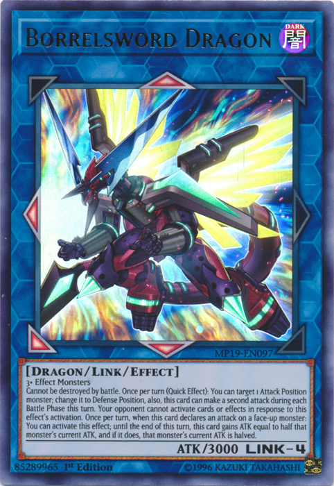 Borrelsword Dragon [MP19-EN097] Ultra Rare | The Gaming-Verse