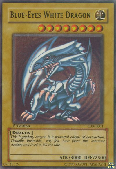 Blue-Eyes White Dragon [SDK-E001] Ultra Rare | The Gaming-Verse