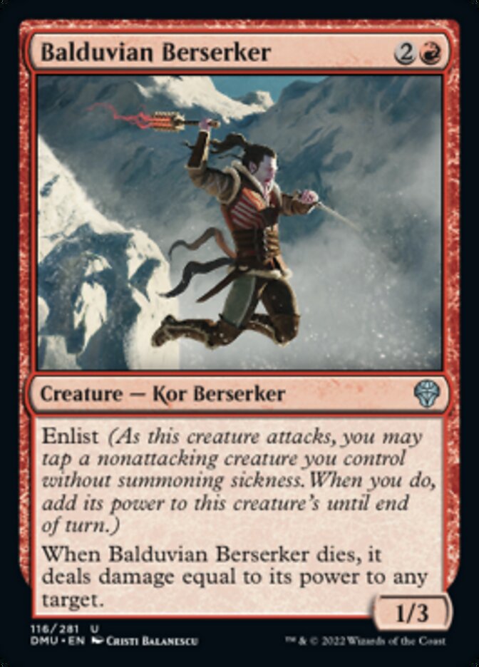 Balduvian Berserker [Dominaria United] | The Gaming-Verse