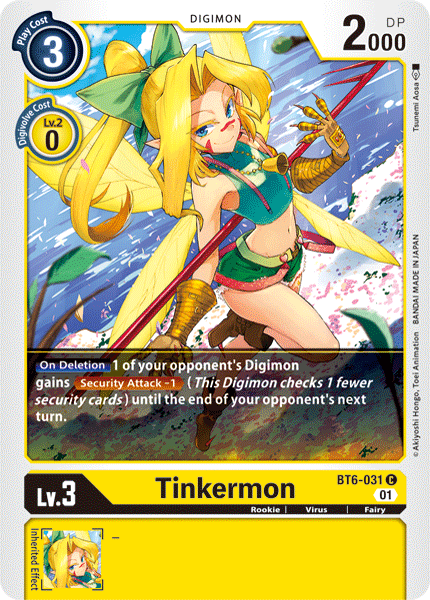 Tinkermon [BT6-031] [Double Diamond] | The Gaming-Verse