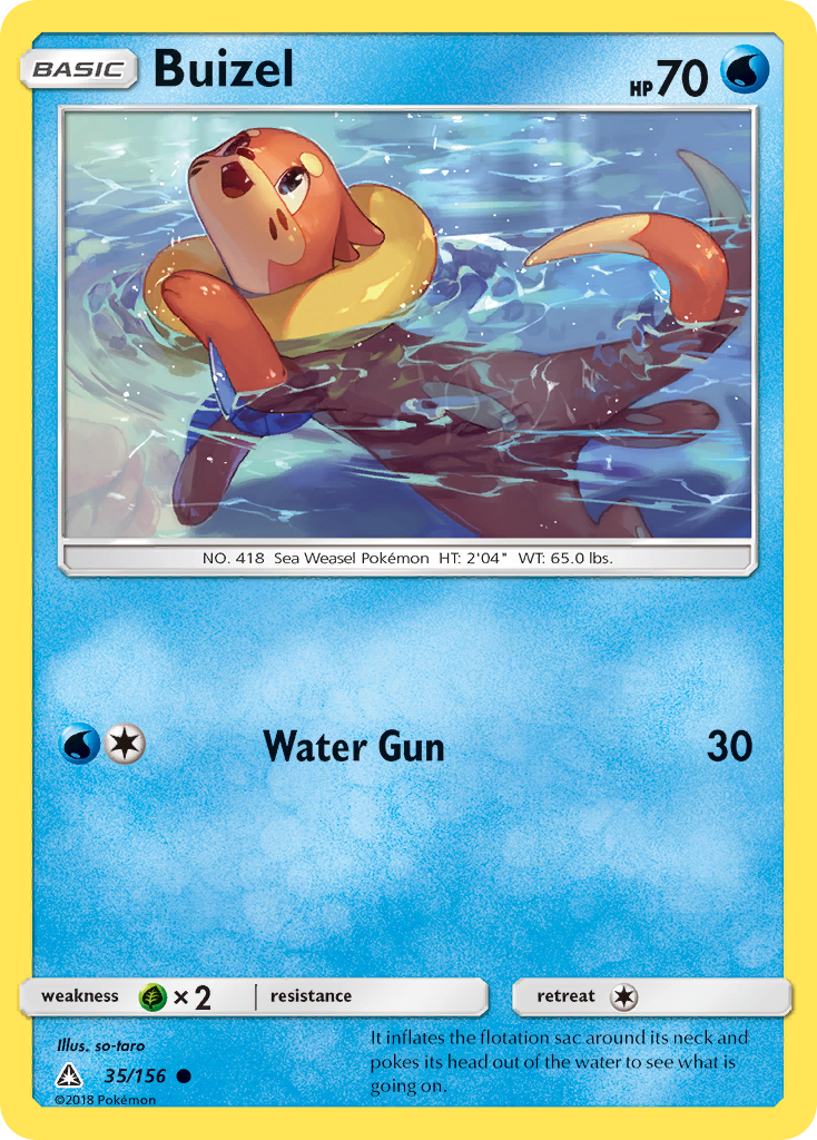 Buizel (35/156) [Sun & Moon: Ultra Prism] | The Gaming-Verse