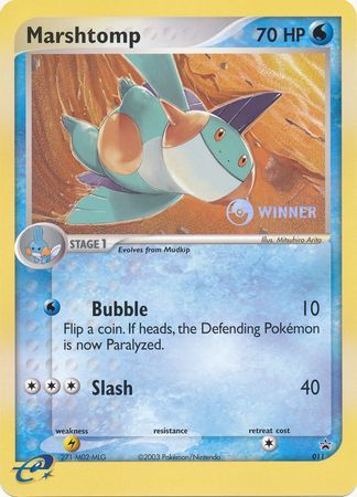 Marshtomp (011) (Jumbo Card) [Nintendo: Black Star Promos] | The Gaming-Verse