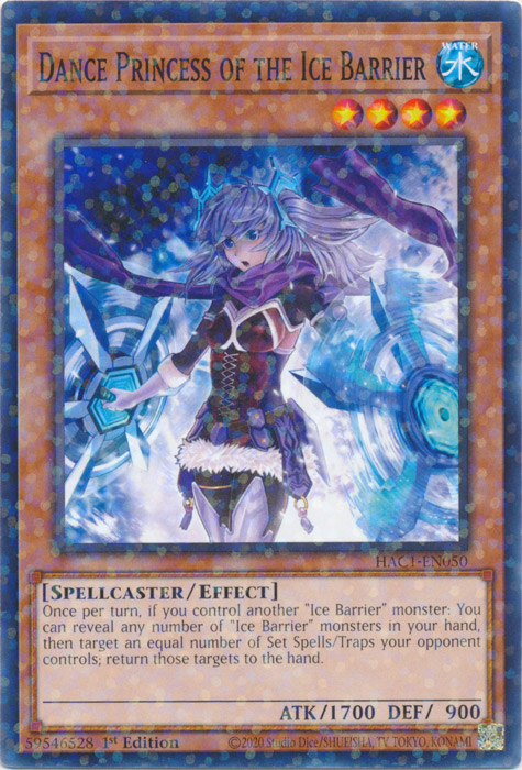 Dance Princess of the Ice Barrier (Duel Terminal) [HAC1-EN050] Common | The Gaming-Verse