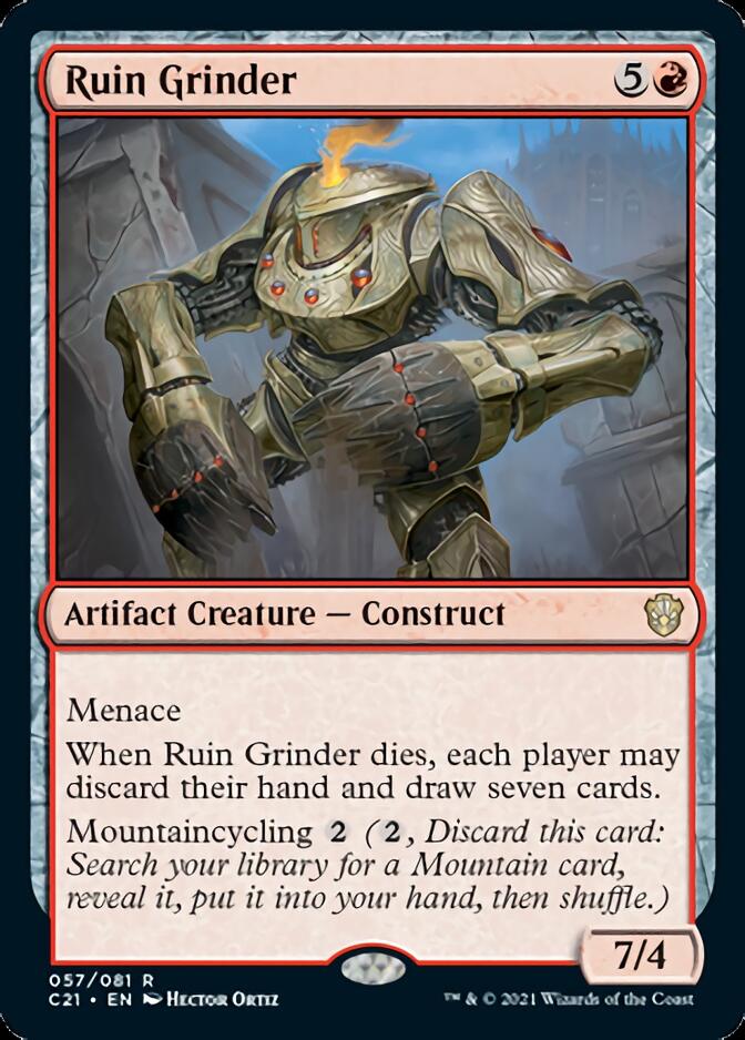 Ruin Grinder [Commander 2021] | The Gaming-Verse