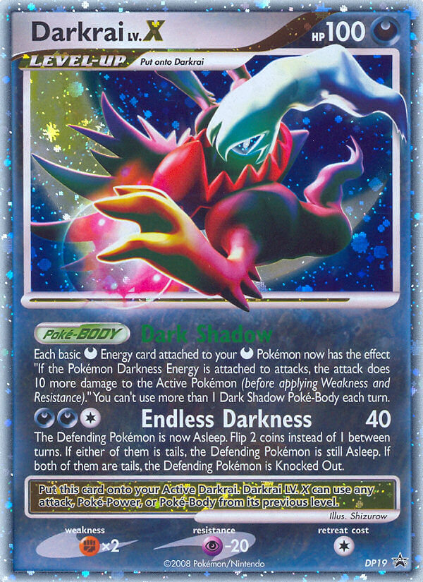 Darkrai LV.X (DP19) [Diamond & Pearl: Black Star Promos] | The Gaming-Verse