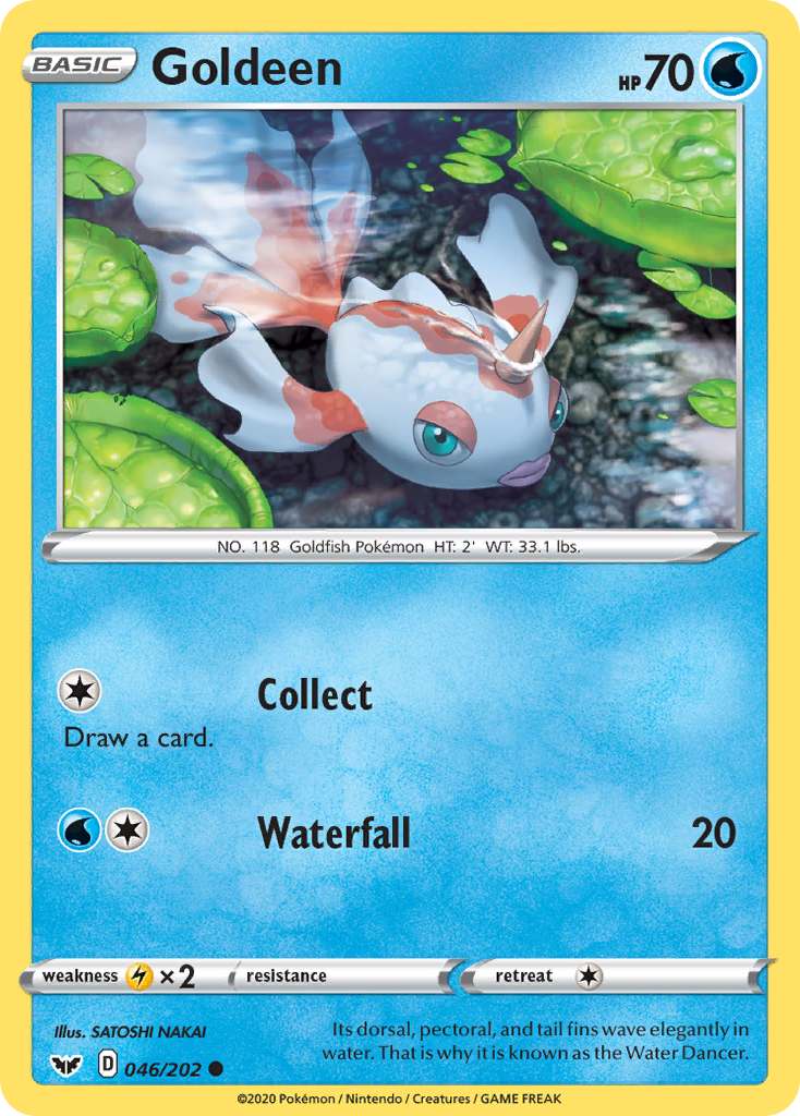 Goldeen (046/202) [Sword & Shield: Base Set] | The Gaming-Verse