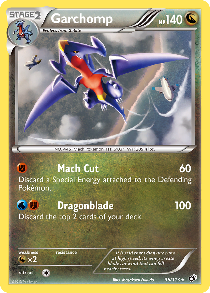 Garchomp (96/113) [Black & White: Legendary Treasures] | The Gaming-Verse