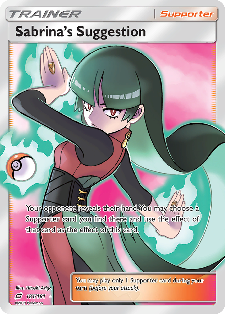 Sabrina's Suggestion (181/181) [Sun & Moon: Team Up] | The Gaming-Verse