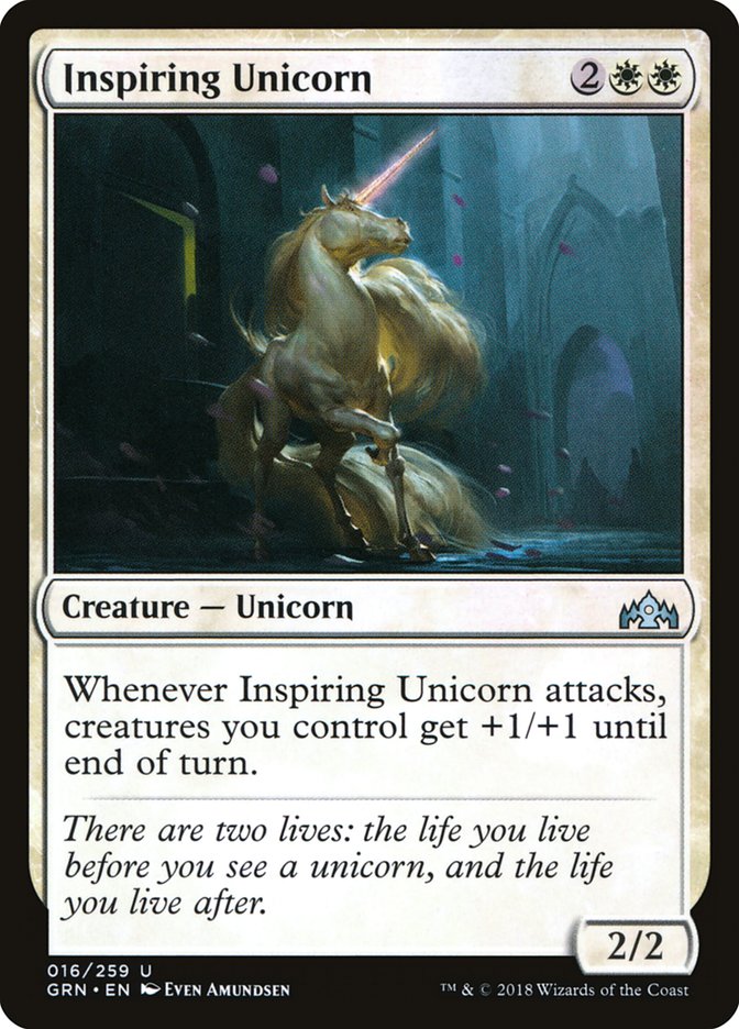 Inspiring Unicorn [Guilds of Ravnica] | The Gaming-Verse