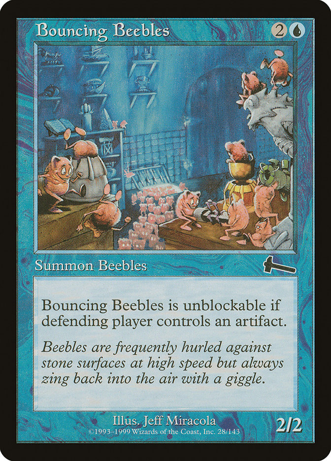 Bouncing Beebles [Urza's Legacy] | The Gaming-Verse