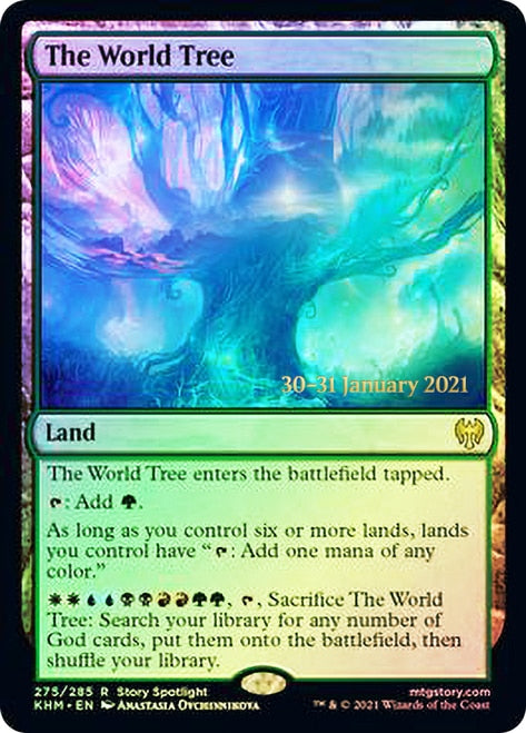 The World Tree  [Kaldheim Prerelease Promos] | The Gaming-Verse