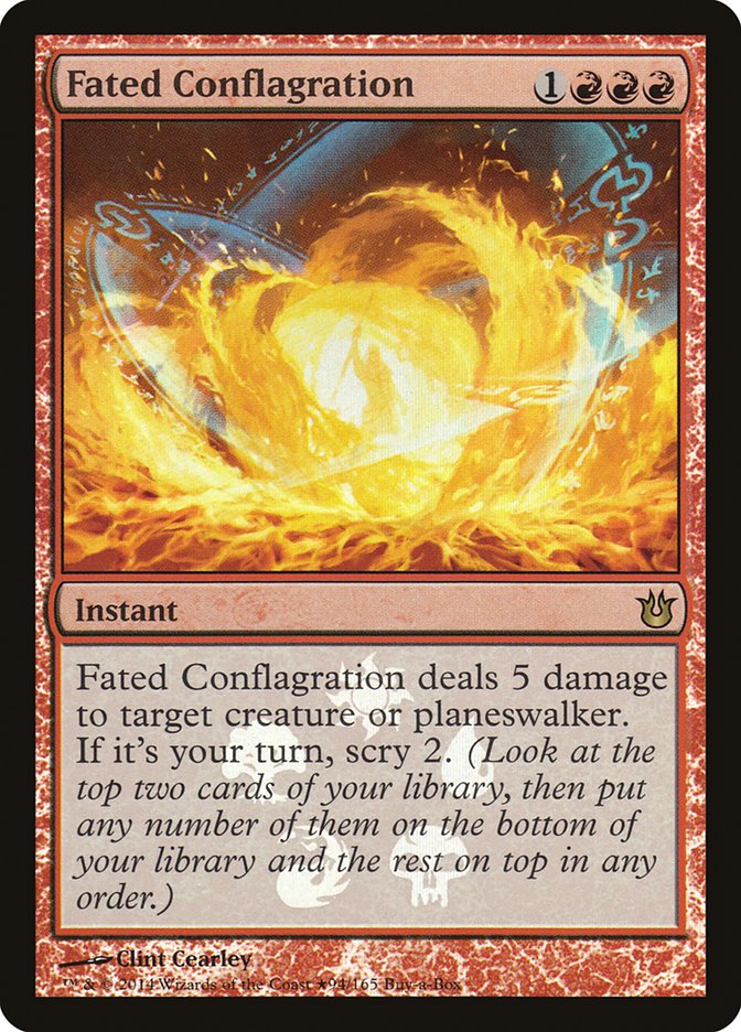 Fated Conflagration (Buy-A-Box) [Born of the Gods Promos] | The Gaming-Verse