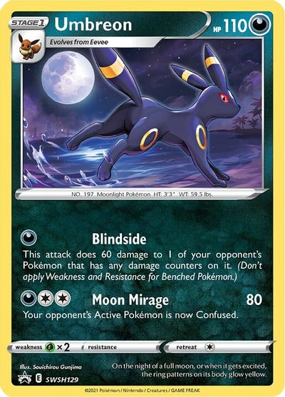 Umbreon (SWSH129) [Sword & Shield: Black Star Promos] | The Gaming-Verse