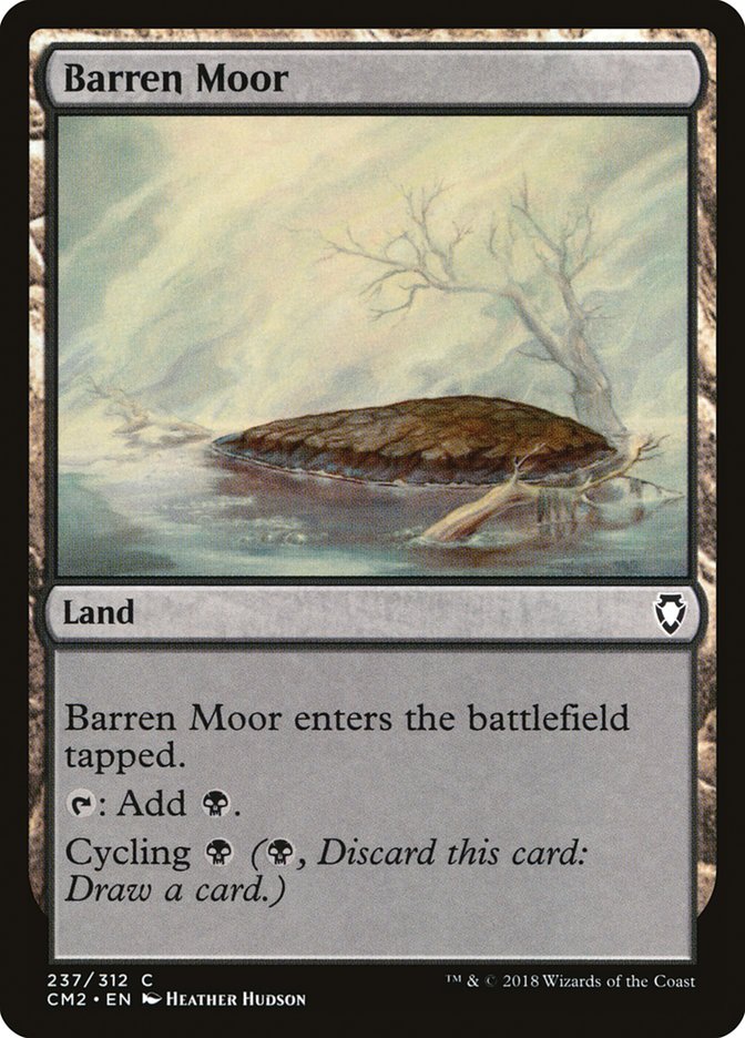 Barren Moor [Commander Anthology Volume II] | The Gaming-Verse