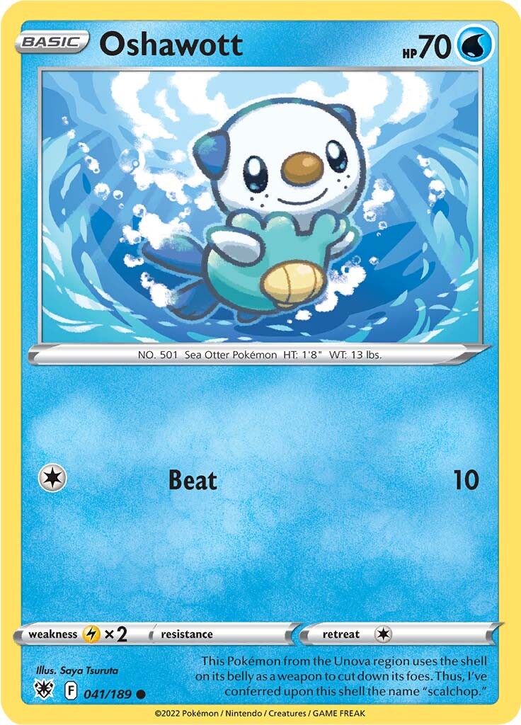 Oshawott (041/189) [Sword & Shield: Astral Radiance] | The Gaming-Verse