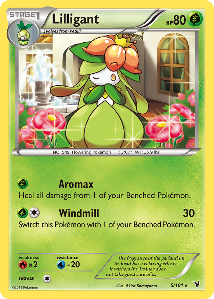 Lilligant (5/101) [Black & White: Noble Victories] | The Gaming-Verse