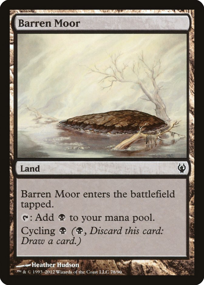 Barren Moor [Duel Decks: Izzet vs. Golgari] | The Gaming-Verse