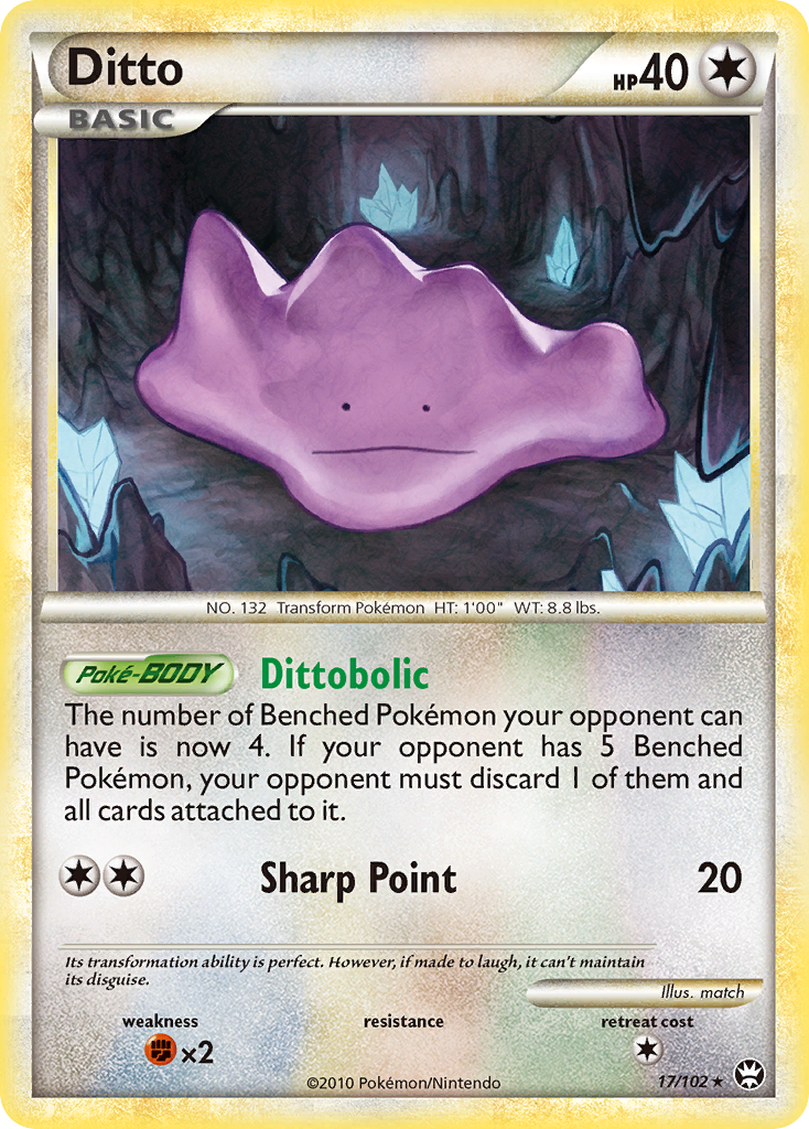 Ditto (17/102) [HeartGold & SoulSilver: Triumphant] | The Gaming-Verse