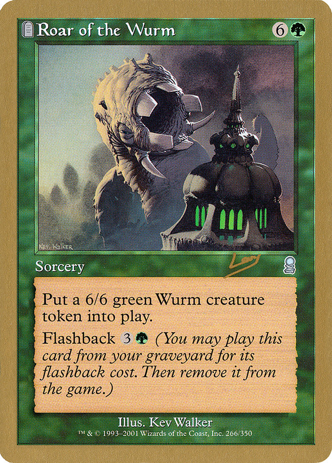 Roar of the Wurm (Raphael Levy) [World Championship Decks 2002] | The Gaming-Verse