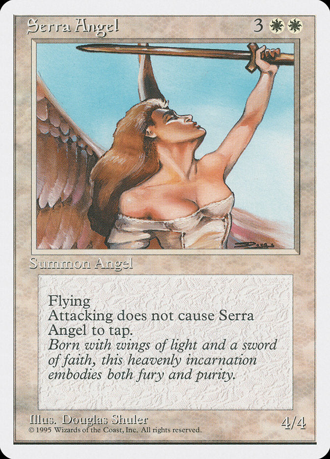 Serra Angel [Fourth Edition] | The Gaming-Verse