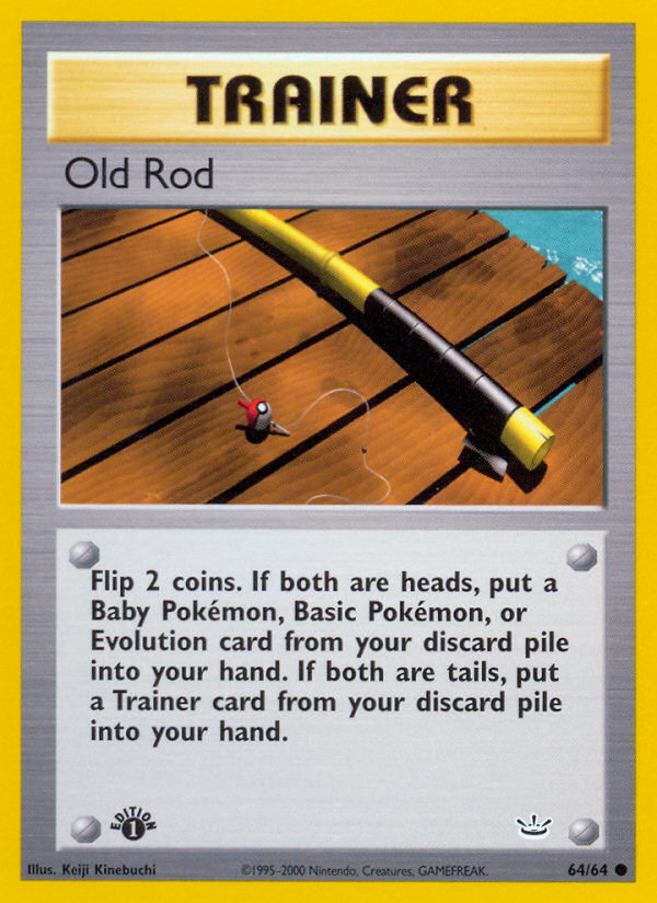 Old Rod (64/64) [Neo Revelation 1st Edition] | The Gaming-Verse