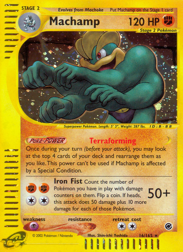 Machamp (16/165) [Expedition: Base Set] | The Gaming-Verse