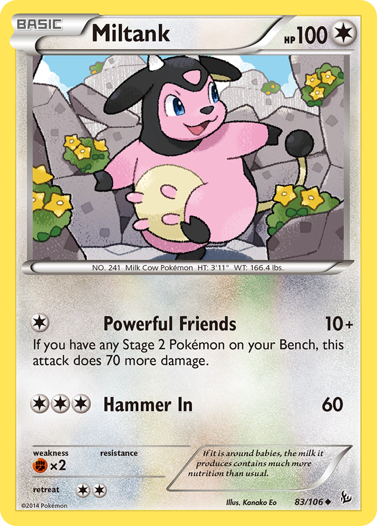 Miltank (83/106) [XY: Flashfire] | The Gaming-Verse