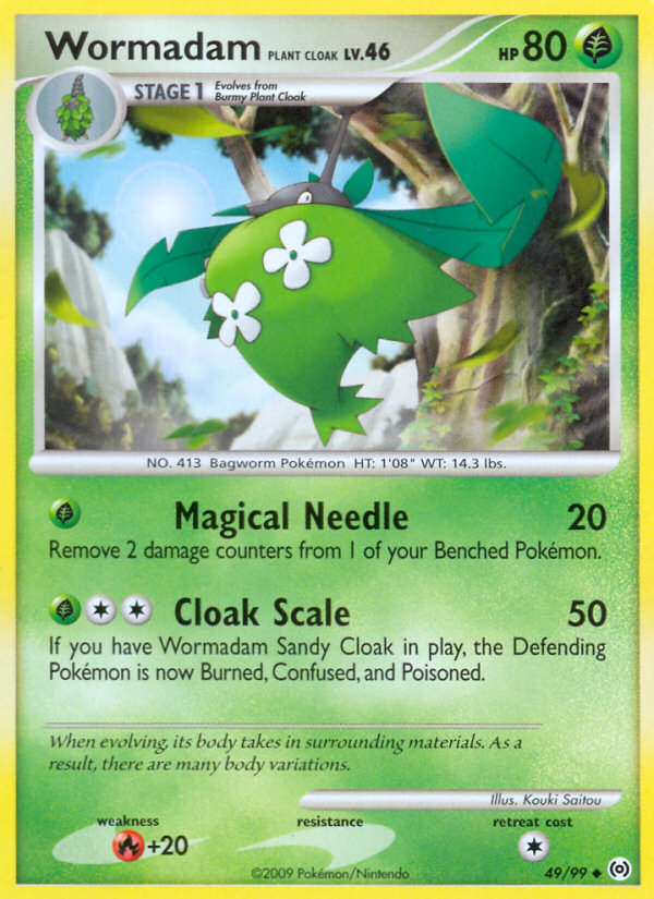 Wormadam Plant Cloak (49/99) [Platinum: Arceus] | The Gaming-Verse