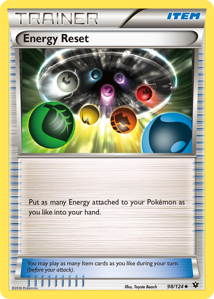 Energy Reset (98/124) [XY: Fates Collide] | The Gaming-Verse