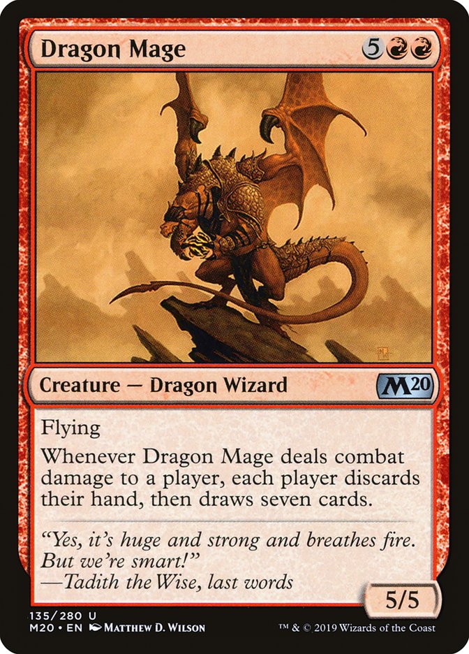 Dragon Mage [Core Set 2020] | The Gaming-Verse