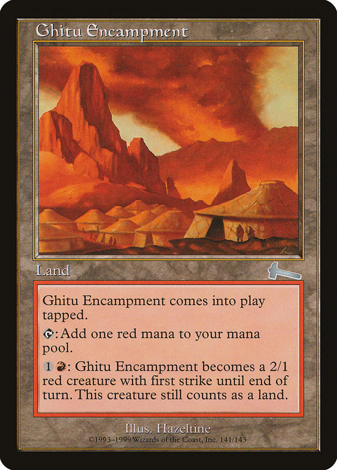 Ghitu Encampment [Urza's Legacy] | The Gaming-Verse