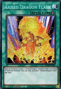 Armed Dragon Flash [BLVO-EN051] Secret Rare | The Gaming-Verse