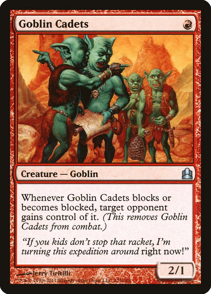 Goblin Cadets [Commander 2011] | The Gaming-Verse