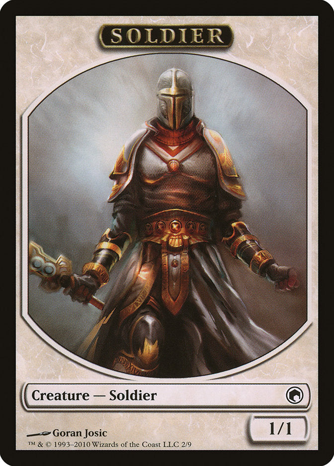 Soldier [Scars of Mirrodin Tokens] | The Gaming-Verse